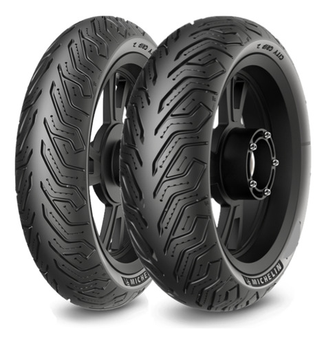 Par Pneu 90/90-12 + 100/90-10 City Grip Saver Michelin