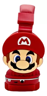 Audífonos Diadema Bluetooth Super Mario Inalámbrico