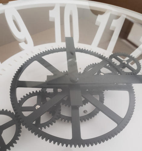 Imagen 5 de 7 de Reloj Decorativo De Pared Con Sistema De Tuercas