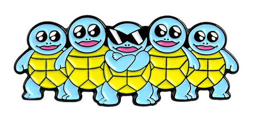 Pin Metalico Pokemon Escuadrón Squirtle 