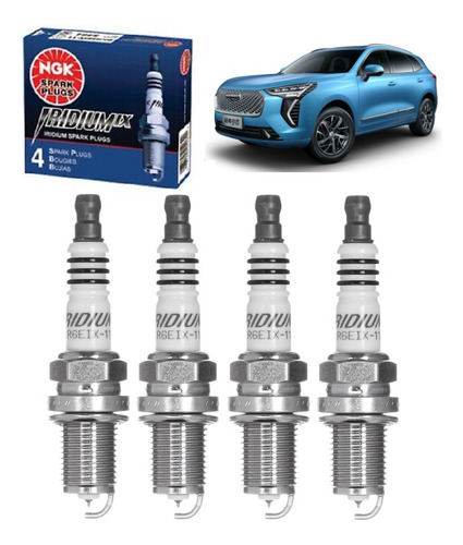 Bujias Iridium Ngk Haval Jolion 1.5 2021-2024 (4 Un)
