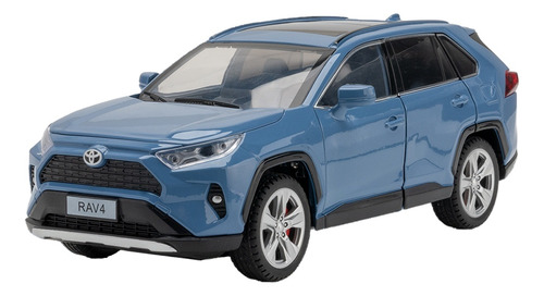 Modelo De Coche De Aleación 1:24 Toyota Rav4 Rongfang