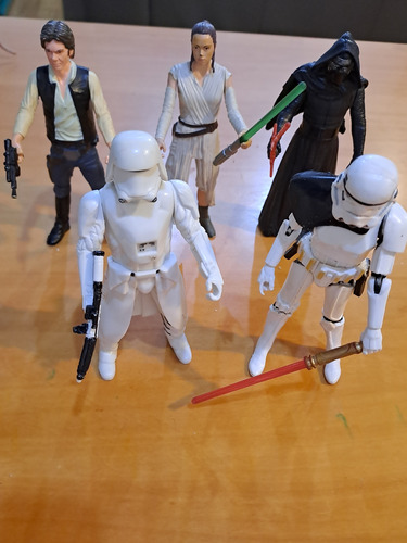 Lote Star Wars De Hasbro 5 Figuras