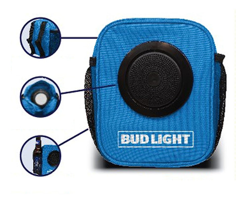 Bud Light Speaker Buddy - Bolsa Organizadora Para Llaves, D.