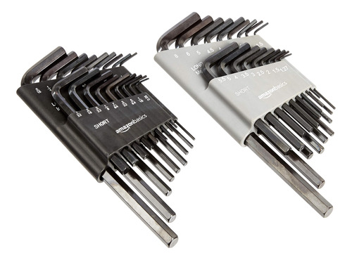 36-piece Allen Wrench/hex Key Set - Inch/sae And Metric