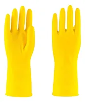 Comprar Guante De Limpieza Make Latex Amarillo Tipo Mapa Plisse