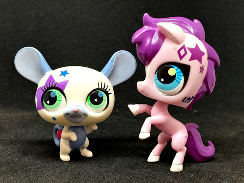 Pack Raton Y Caballo - Littlest Pet Shop - Hasbro - Germanes