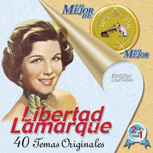Libertad Lamarque 40 Temas Originales | 2 Cds Música Nuevo 