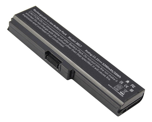 Batería Para Toshiba Satellite L755d-s5204 L755-s9520d Pa381