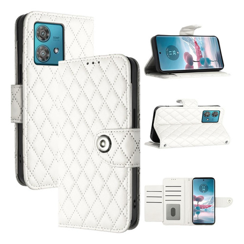 Funda Para Motorola Edge 40 Neo Tira De Muñeca Cartera