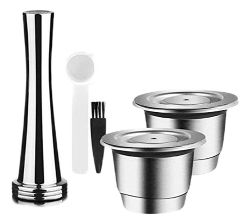 Cápsulas De Café Reutilizables Espresso Juego 2 Cápsulas