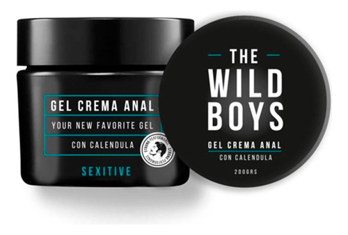 Gel Intimo Crema Anal Con Calendula Sexitive The Wild Boys 