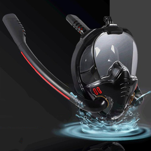 Imagen 2 de 12 de Snorkel Negro S Cara Completa