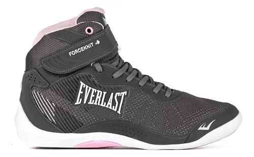 Tênis Everlast Forceknit Feminino - Preto+Pink