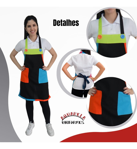 Avental Para Monitores De Buffet Infantil