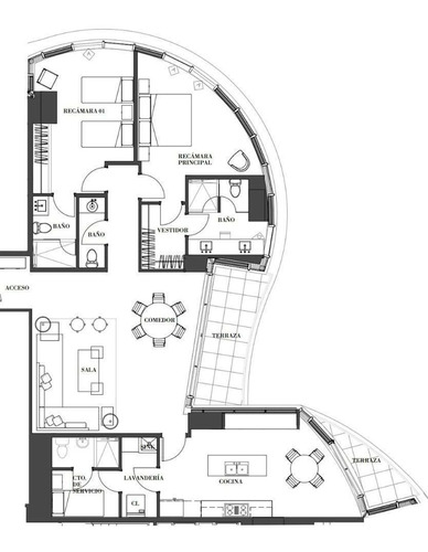 Imagen 3 de 7 de Departamento En Venta Nube