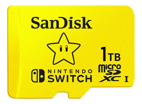 Memoria Sandisk 1tb Micro Sdxc Nintendo Switch 100mb/s 4k