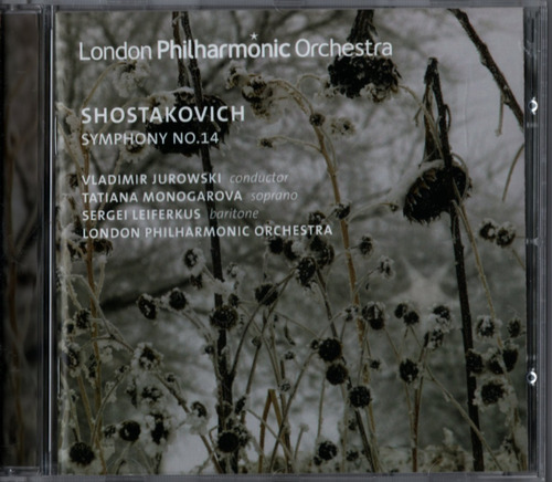 Cd London Philharmonic Orchestra Shostakovich Symphony N 14