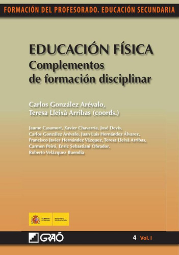 Educación Física. Complementos De Formación Disciplinar