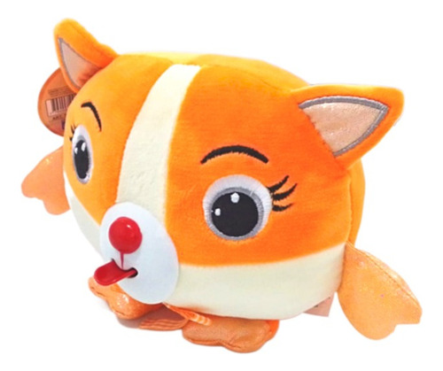 Imagen 2 de 4 de Peluche Fantasia Zorrito Big Lenguas Pets Brillo Y Sonido