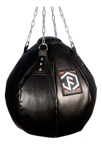 Saco de boxeo Deluxe negro con relleno 100 cm