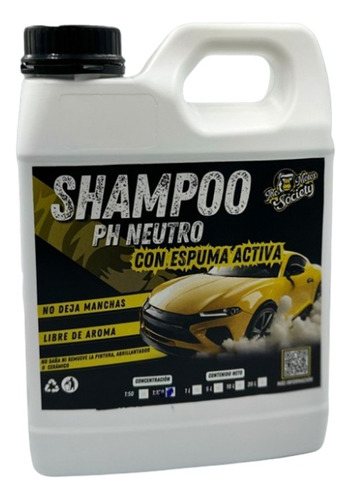 Shampoo Ph Neutro Espuma Activa