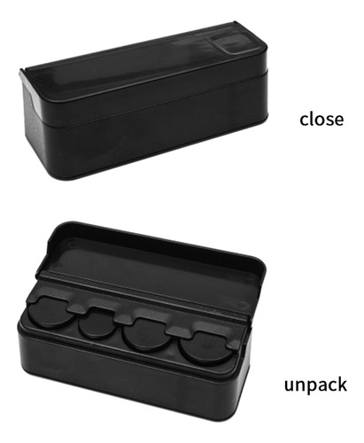 Soporte Para Monedas Para Organizador De Cambio De Coche, Al