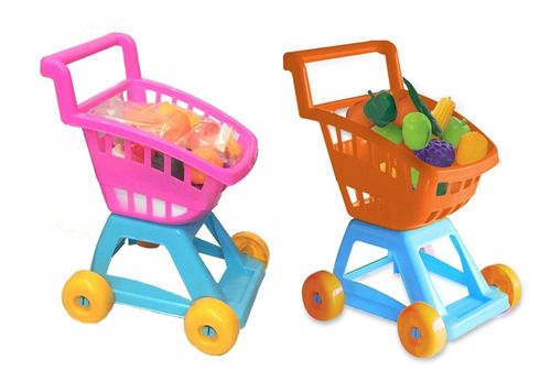 604 Carrito De Compras C/frutas Y Verduras Duravit Deltomate