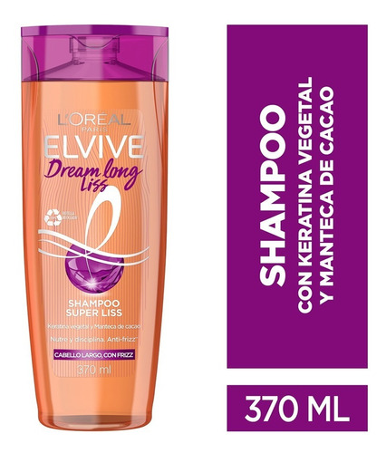 Shampoo Dream Long Liss 370 Ml Elvive