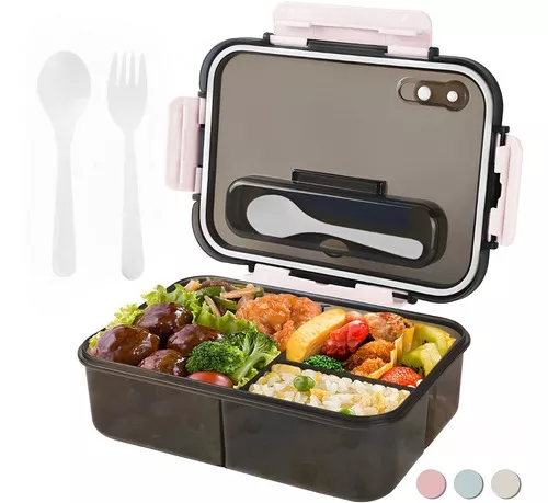 Lunch Box Set 5 Kit Con Topper Para Lunch Y Sopa, Fiambrera