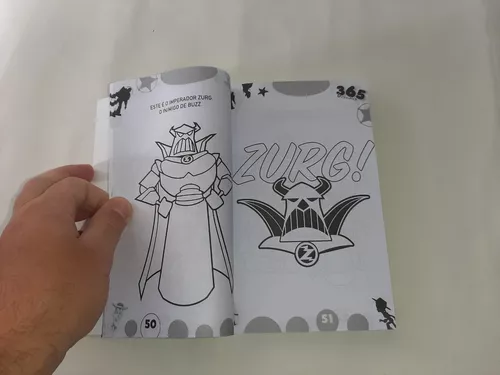 Livro De Pintar Personagens Disney Com 365 Desenhos Colorir