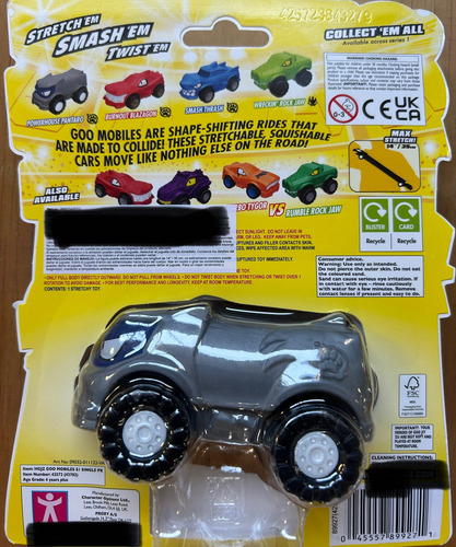 Juguete Goo Jit Zu Mobile Powerhouse Pantaro Coche Flexible