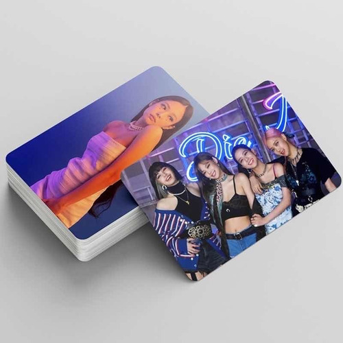 54 Photocards Blackpink - The Album D-day Edition