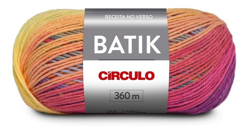 Fio Lã Batik Circulo 100g - Imediato Cor 9506 - Sereia