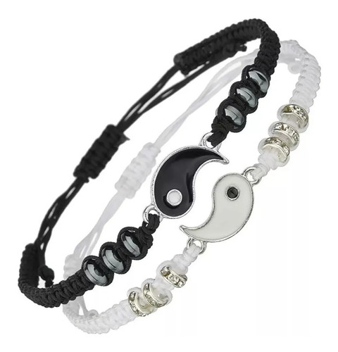 Pulsera Manillas Yin Yang Parejas Amor Y Conexion Tai Chi