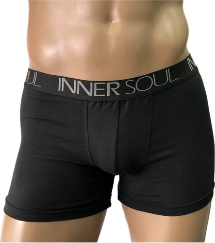 Boxer Inner Soul Algodon Y Lycra, Pack X 3