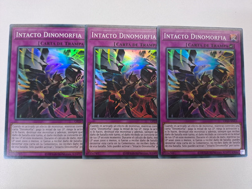 Dinomorphia Intact Op23-sp013 Super Rare Ots Yugioh 