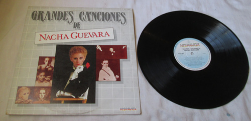 Grandes Canciones De Nacha Guevara. Disco Lp De 1984