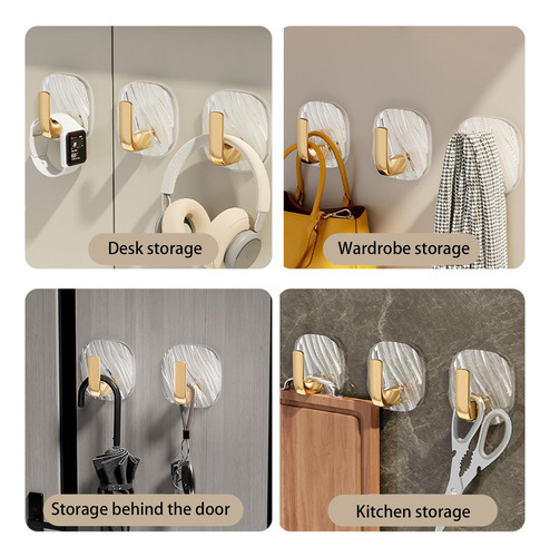 Organizador De Bolso Para Pared Perchas De Pared Sin Uñas