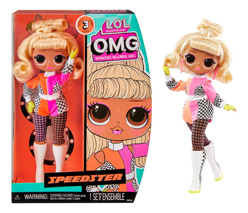 L.o.l. ¡sorpresa! ¿muñeca De Moda O.m.g. Speedster Con Mu