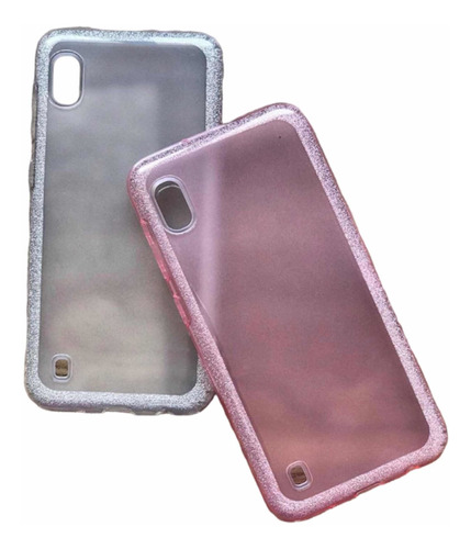 Funda Con Bordes Brillantes Para Samsung A10