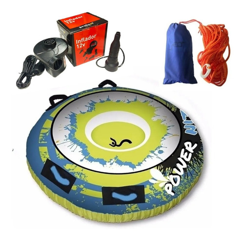 Juego De Arrastre Gomon Inflable Sear + Cuerda Arrastre+ Inf