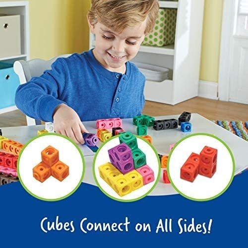 Learning Resources Mathlink Cubos, Juego De 100 Unidades