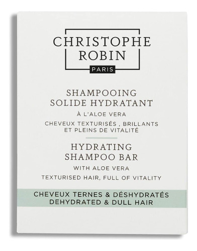 Christophe Robin Barra De Champu Hidratante Con Aloe Vera -