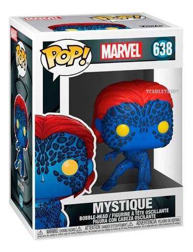 Funko Pop Marvel Mystique 638 X-men Original Scarlet Kids