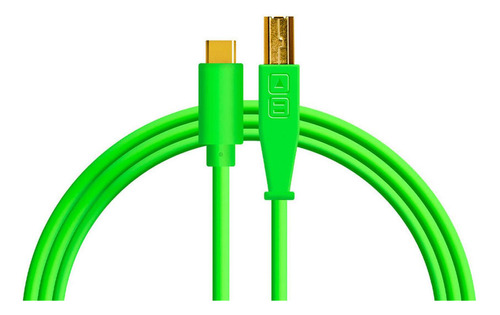 Cable Usb B A Usb C De 1.5 Metros Verde Chroma Dj Techtools