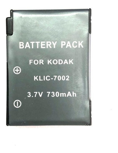 Bateria Camara Kodak Klic-7002 Generica