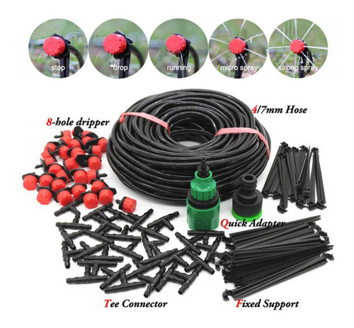 25mdiy Sistema De Riego Por Goteo Automático Manguera De Ja