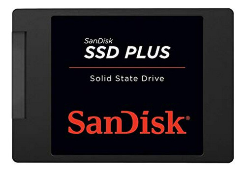 Ssd Sandisk Plus 480gb - Sata Iii 6 Gb/s, 2.5 /7mm, 535 Mb/s