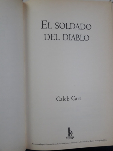 El Soldado Del Diablo - Caleb Carr **